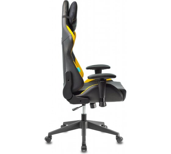 Игровое компьютерное кресло ZOMBIE VIKING 5 AERO черный/желтый экокожа VIKING 5 AERO YELLOW
