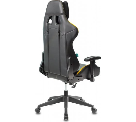 Игровое компьютерное кресло ZOMBIE VIKING 5 AERO черный/желтый экокожа VIKING 5 AERO YELLOW