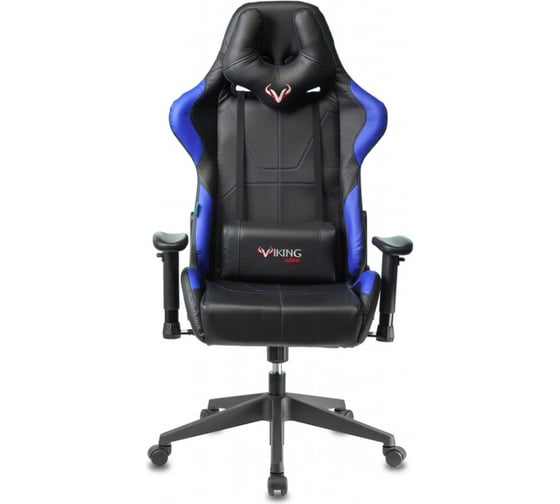 Игровое компьютерное кресло ZOMBIE VIKING 5 AERO черный/синий экокожа VIKING 5 AERO BLUE