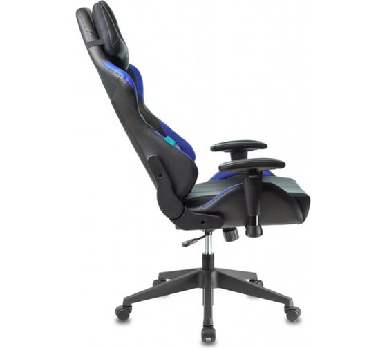 Игровое компьютерное кресло ZOMBIE VIKING 5 AERO черный/синий экокожа VIKING 5 AERO BLUE