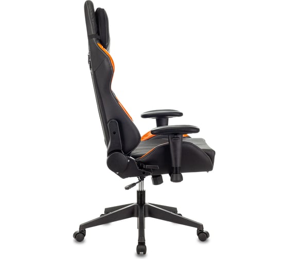 Игровое компьютерное кресло ZOMBIE VIKING 5 AERO черный/оранжевый экокожа VIKING 5 AERO ORANGE