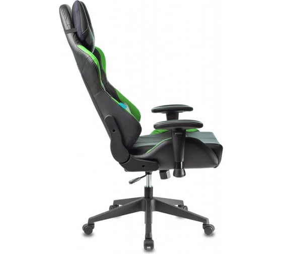 Игровое компьютерное кресло ZOMBIE VIKING 5 AERO черный/салатовый экокожа VIKING 5 AERO LGREEN