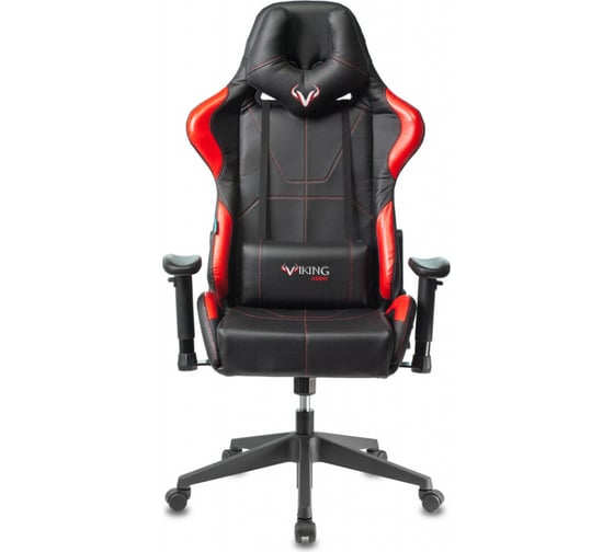 Игровое компьютерное кресло ZOMBIE VIKING 5 AERO черный/красный экокожа VIKING 5 AERO RED