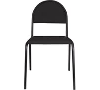 Стул для посетителей ОФИСМАГ Серна, черный каркас, ткань черная, СМ 7/22 Т-11 530257