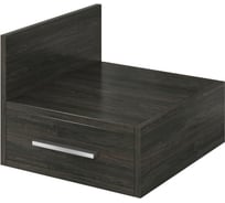 Тумба Монолит Канцлер подвесная 1 ящик (402x404x340) Дерево карбон12 КЦ11.12