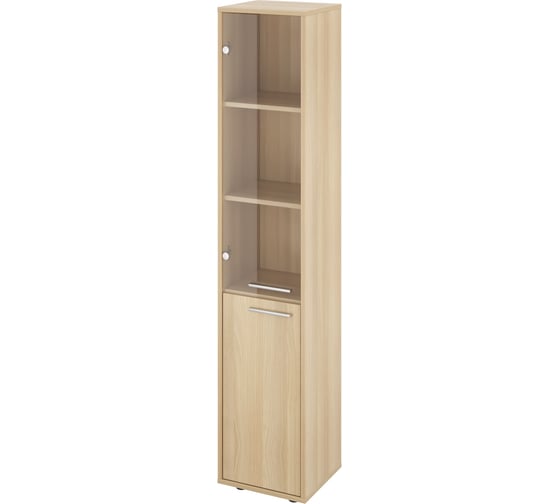 Колонка закрытая Монолит со стеклом 371x338x1845 мм КЦ15+КЦ17+КЦ40+ДБ48 КЦ33.31 1