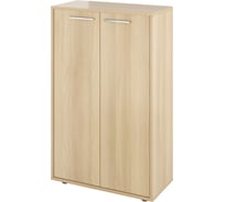 Шкаф Монолит Канцлер никзий закрытый (700x338x1135) (КЦ13+КЦ18_2) Акация лорка31 КЦ38.31