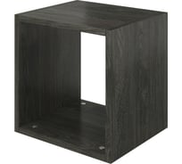 Полка навесная Монолит Дублин (370x300x370) Дерево карбон12 ДБ31.12