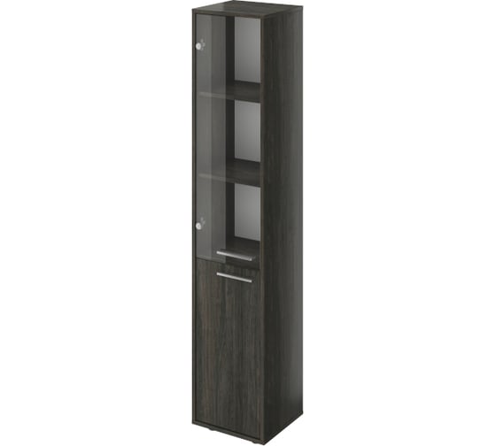 Колонка Монолит Канцлер закрытая со стеклом 371x338x1845 (КЦ15+КЦ17+КЦ40+ДБ48) КЦ33.12 1