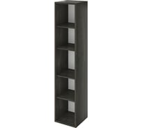 Колонка Монолит Дублин открытая (430x400x1982) Дерево карбон12 ДБ102.12