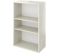 Стеллаж Монолит Дублин средний (800x400x1250) Скандинавское дерево белое38 ДБ23.38