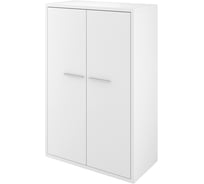 Шкаф Монолит Дублин низкий закрытый (800x400x1250) (ДБ23+ДБ28_2) Дерево карбон12 ДБ47.12