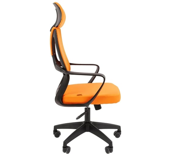Офисное кресло Chairman CH636 черный пластик, оранжевый 00-07146008
