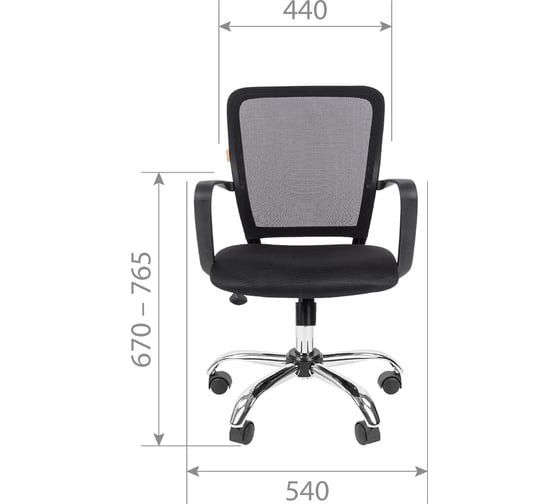 Офисное кресло Chairman 698LT TW-66 оранжевый 00-07188383