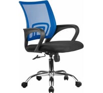 Кресло Riva Chair RCH 8085JE синяя сетка/хромированная крестовина УЧ-00000711