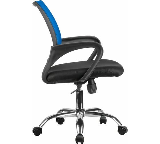 Кресло Riva Chair RCH 8085JE синяя сетка/хромированная крестовина УЧ-00000711