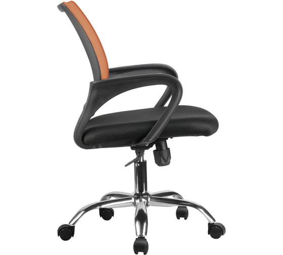 Кресло Riva Chair RCH 8085JE оранжевая сетка/хромированная крестовина УЧ-00000712