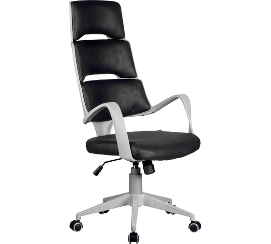 Кресло Riva Chair RCH Sakura серый пластик/фьюжн чёрный 194 УЧ-00000691