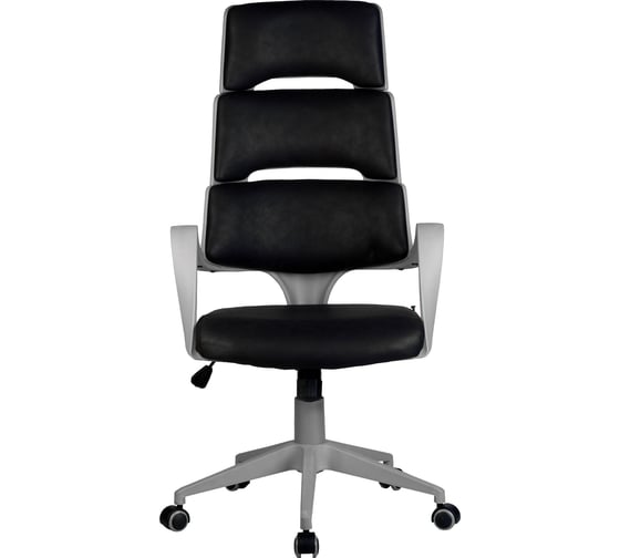 Кресло Riva Chair RCH Sakura серый пластик/фьюжн чёрный 194 УЧ-00000691