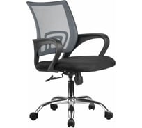 Кресло Riva Chair RCH 8085JE серая сетка/хромированная крестовина УЧ-00000710