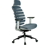Кресло Riva Chair RCH Shark серый пластик/серая ткань 26-25 УЧ-00000699