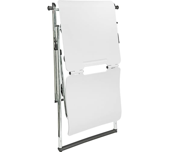 Кресло-трансформер Riva Chair RCH 1821 белый пластик хром УЧ-00001048