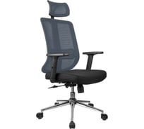 Кресло Riva Chair RCH A663 серая сетка УЧ-00000873