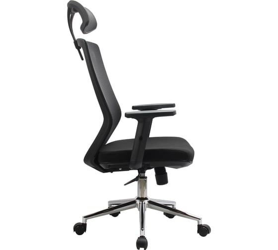 Кресло Riva Chair RCH 833H чёрная сетка/хромированная крестовина УЧ-00000788