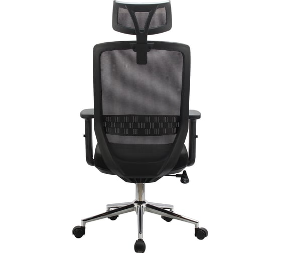 Кресло Riva Chair RCH 833H чёрная сетка/хромированная крестовина УЧ-00000788