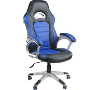 Кресло Riva Chair RCH 9167H чёрный/синий УЧ-00000988