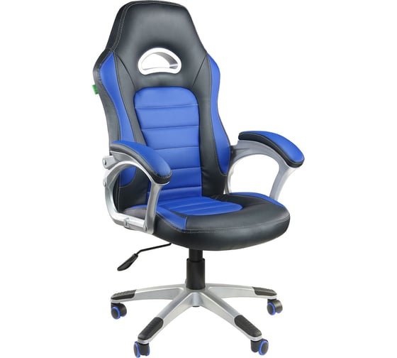 Кресло Riva Chair RCH 9167H чёрный/синий УЧ-00000988