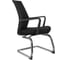 Кресло Riva Chair RCH G818 чёрная сетка, на полозьях, крутящееся УЧ-00000871 5