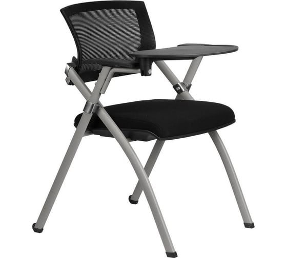 Кресло Riva Chair RCH 462TE чёрное складное с пюпитром УЧ-00000713