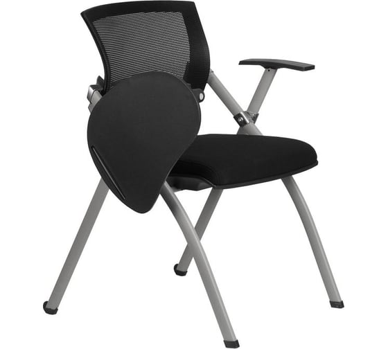 Кресло Riva Chair RCH 462TE чёрное складное с пюпитром УЧ-00000713