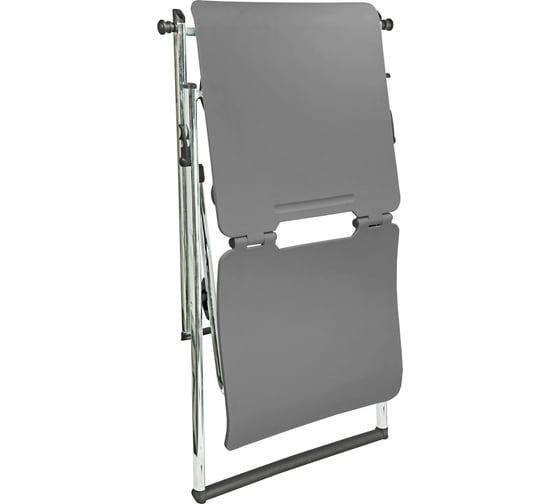 Кресло-трансформер Riva Chair RCH 1821 серый пластик хром УЧ-00001051