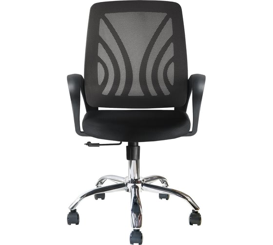 Кресло Riva Chair RCH 8099E чёрная сетка/хромированная крестовина УЧ-00001031