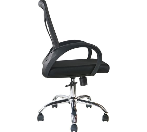 Кресло Riva Chair RCH 8099E чёрная сетка/хромированная крестовина УЧ-00001031