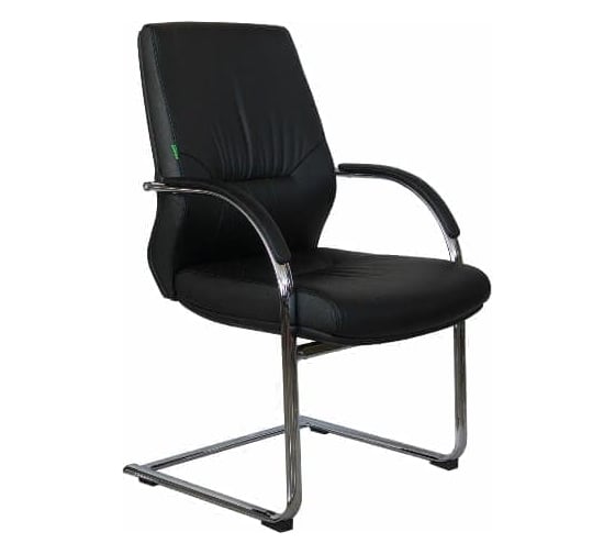 Кресло Riva Chair RCH С1815 чёрный А8 натуральная кожа УЧ-00000516
