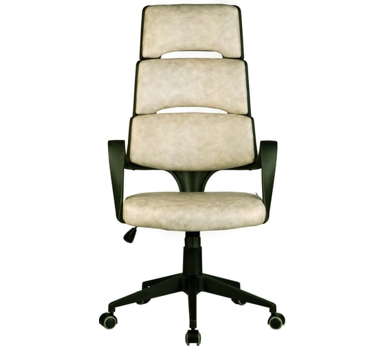 Кресло Riva Chair RCH Sakura чёрный пластик/фьюжн пустыня Сахара 211 УЧ-00000690