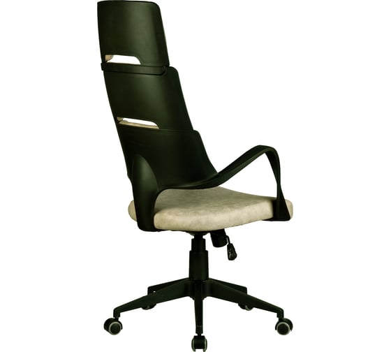 Кресло Riva Chair RCH Sakura чёрный пластик/фьюжн пустыня Сахара 211 УЧ-00000690