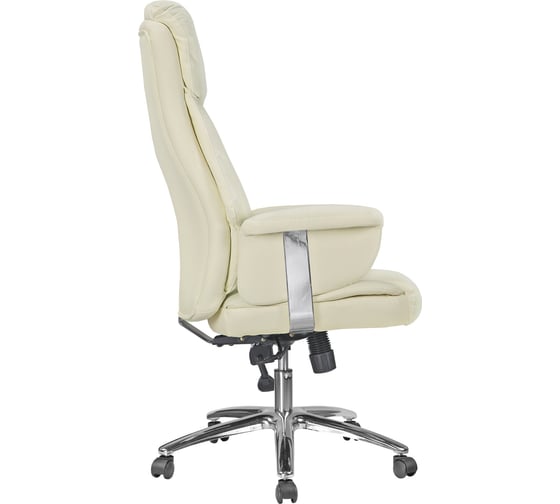 Кресло Riva Chair RCH 9501 натуральная кожа кремовый УЧ-00001115