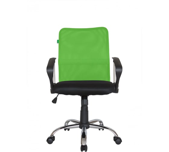 Кресло Riva Chair RCH 8075 чёрная ткань/зелёная сетка УЧ-00000876