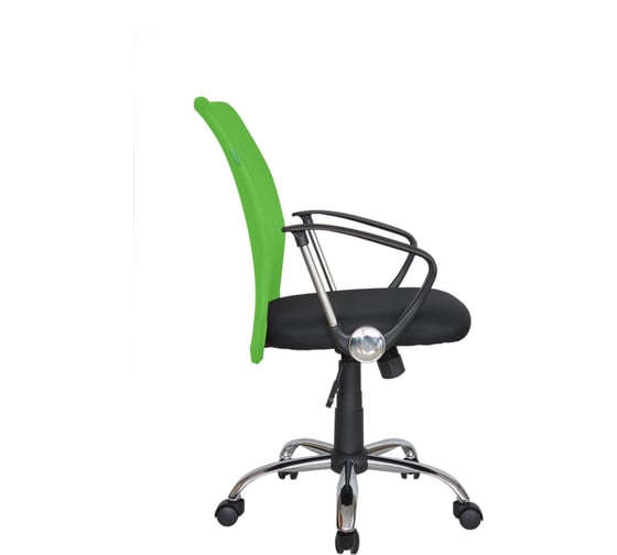 Кресло Riva Chair RCH 8075 чёрная ткань/зелёная сетка УЧ-00000876