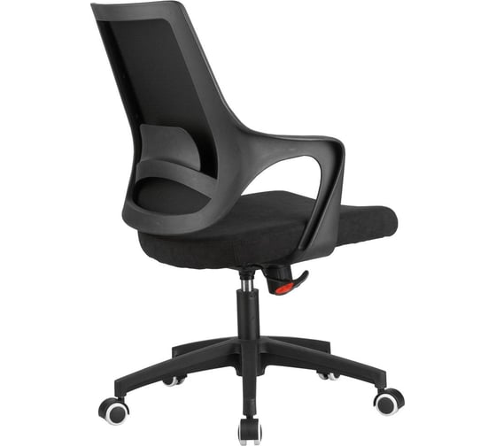 Кресло Riva Chair RCH 928 чёрный кашемир/чёрный пластик УЧ-00000716