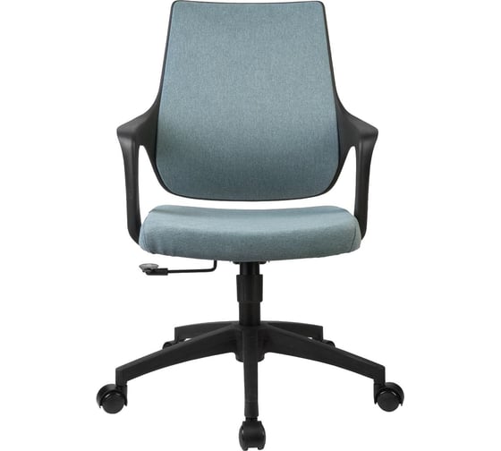 Кресло Riva Chair RCH 928 зелёный кашемир/чёрный пластик УЧ-00000872