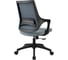 Кресло Riva Chair RCH 928 зелёный кашемир/чёрный пластик УЧ-00000872 4