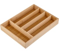 Лоток для столовых приборов PERFECTO LINEA BAMBOO 35x26 см, 38-352605