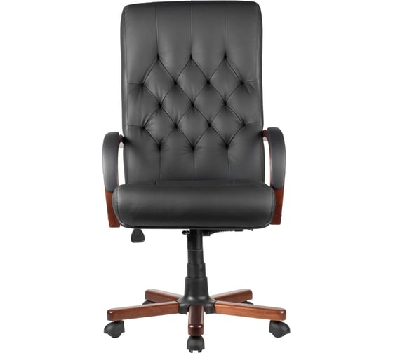 Кресло Riva Chair М 175 A Laguna Тай чёрная кожа УЧ-00000947