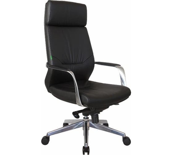 Кресло Riva Chair RCH А1815 чёрный А8 натуральная кожа УЧ-00000514