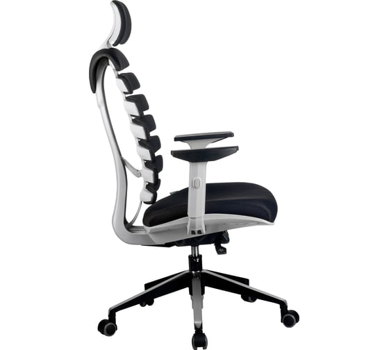 Кресло Riva Chair RCH Shark серый пластик/чёрная ткань 26-28 УЧ-00000698